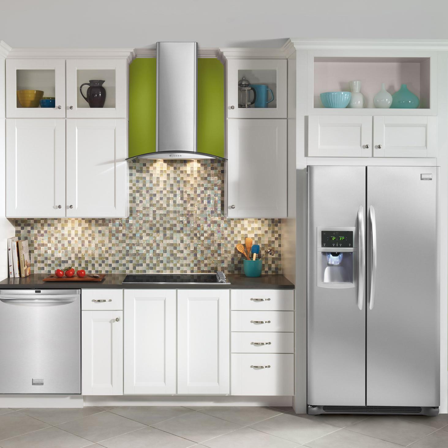 SideBySide Refrigerators (ss) by Frigidaire Furniture Fair North